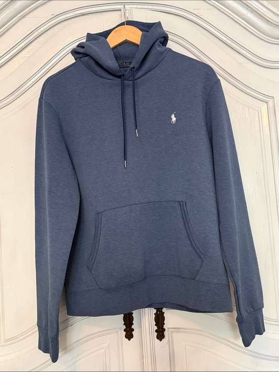 Polo Ralph Lauren Other - Polo Ralph Lauren Blue Pullover Hoodie Sweatshirt Men’s Large Preppy Casual‎